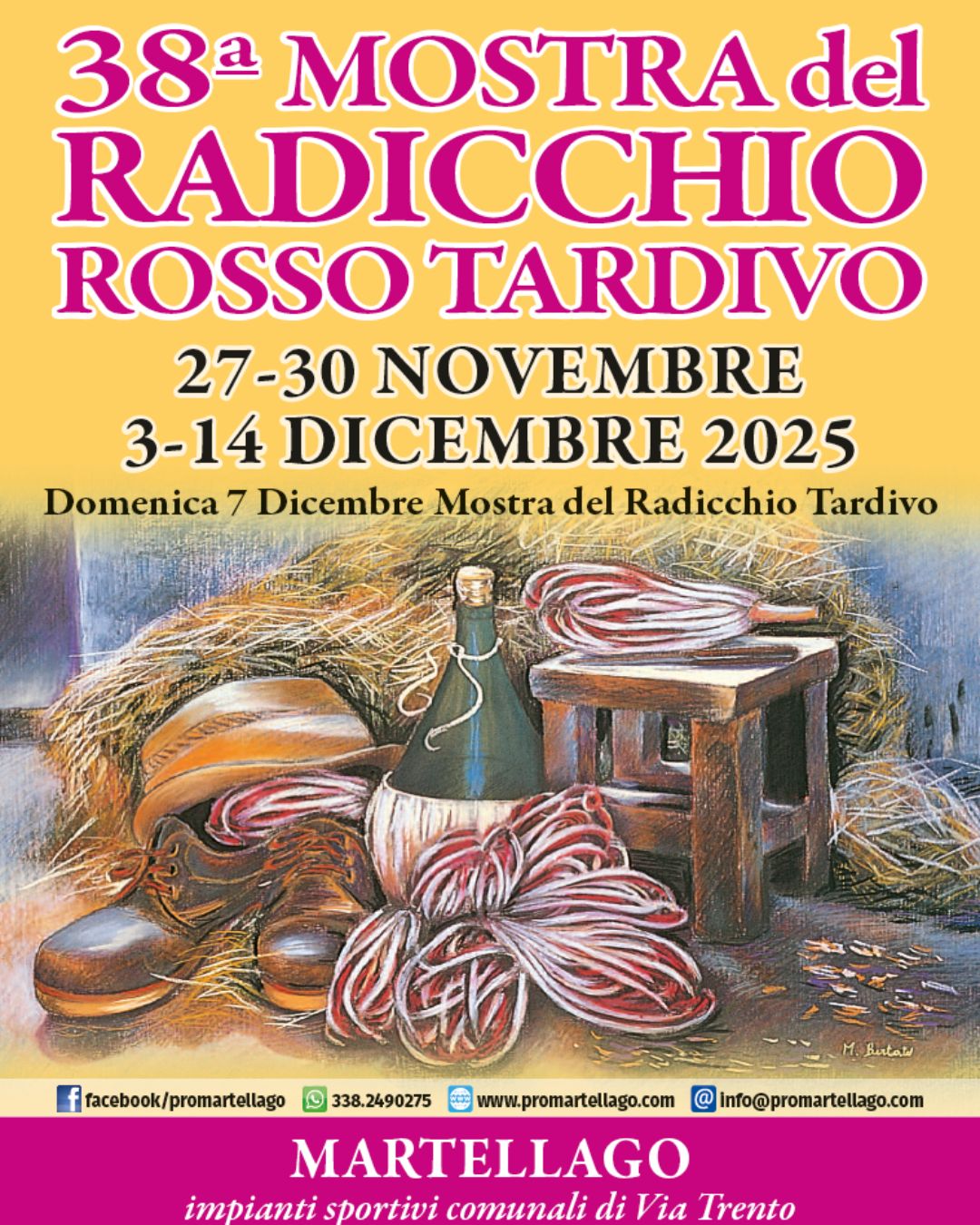38ª Mostra del Radicchio Rosso Tardivo di Martellago