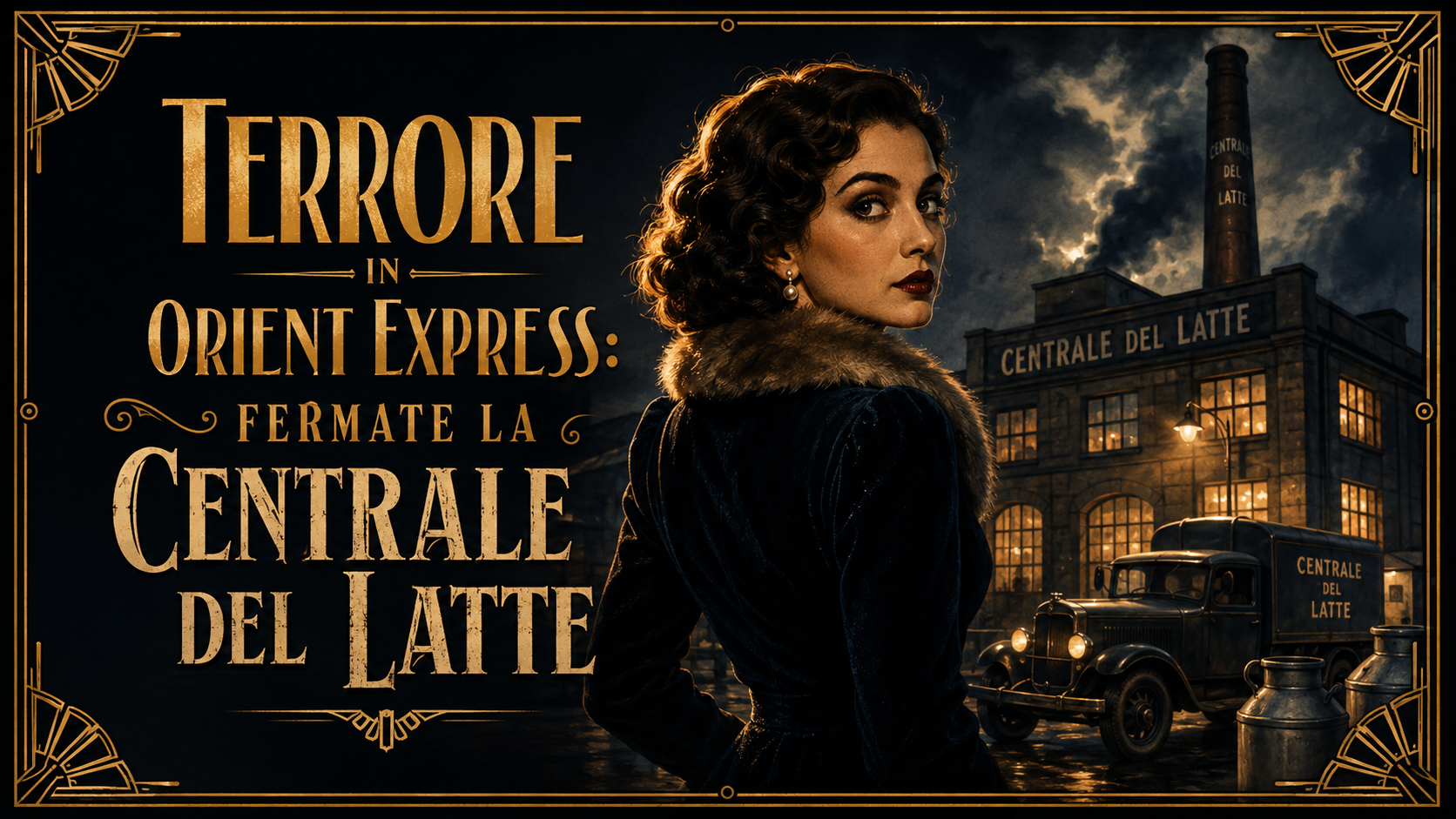 Cena con delitto a Padova - Terrore in Orient Express | Fermate la centrale del latte