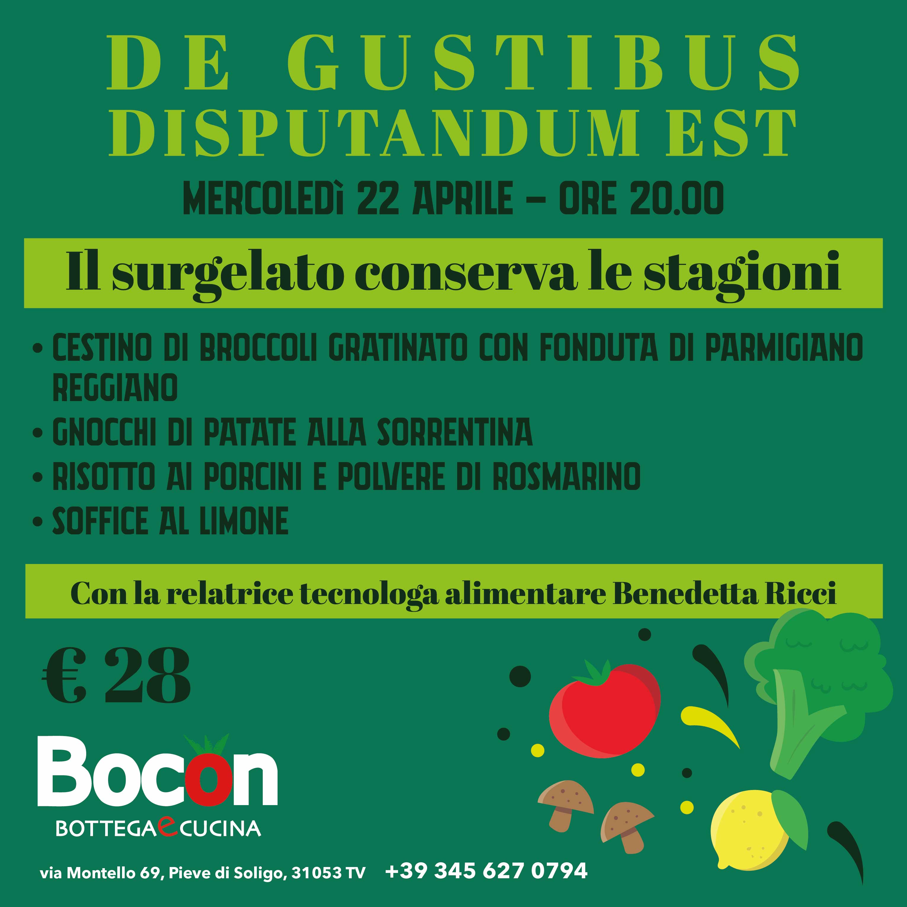 Il surgelato conserva le stagioni