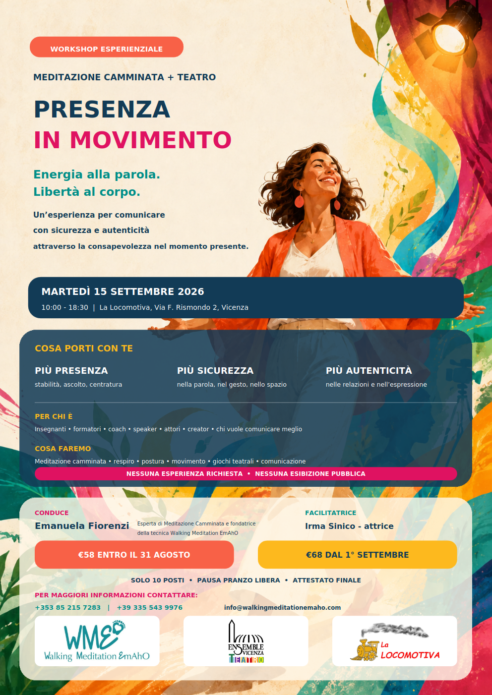 PRESENZA IN MOVIMENTO Workshop