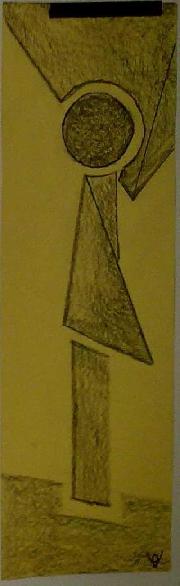 matita su carta ruvida