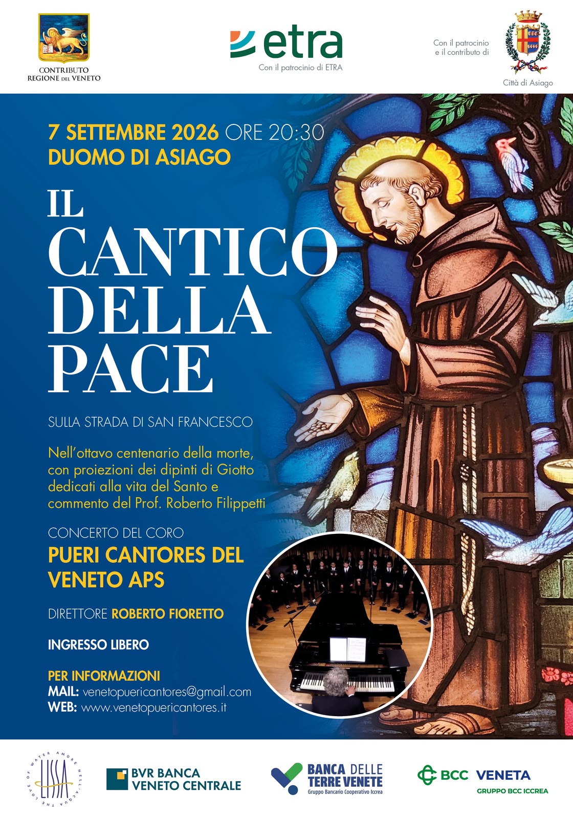 Concerto IL CANTICO DELLA PACE