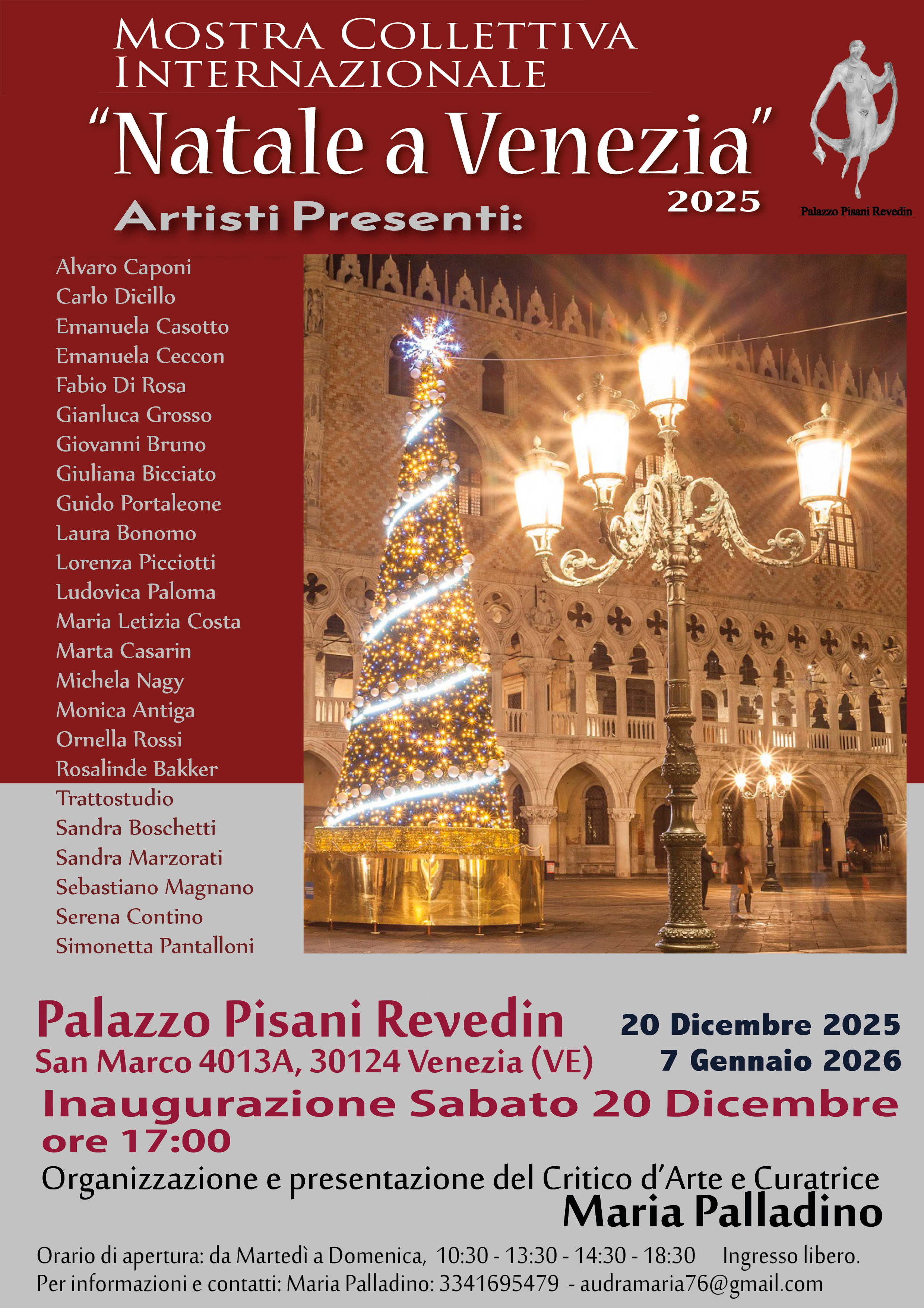 Mostra Collettiva Internazionale “Natale a Venezia 2025”