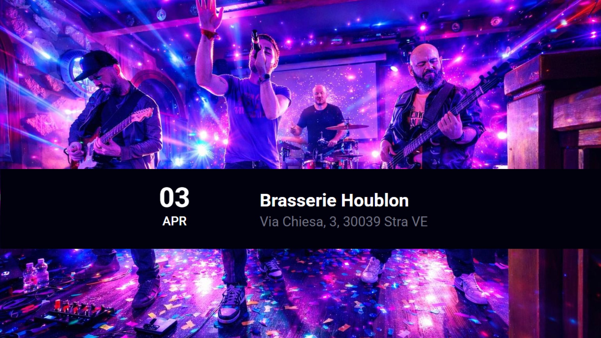 MyPlay - Coldplay Tribute live @ Brasserie Houblon - 3 aprile 2026