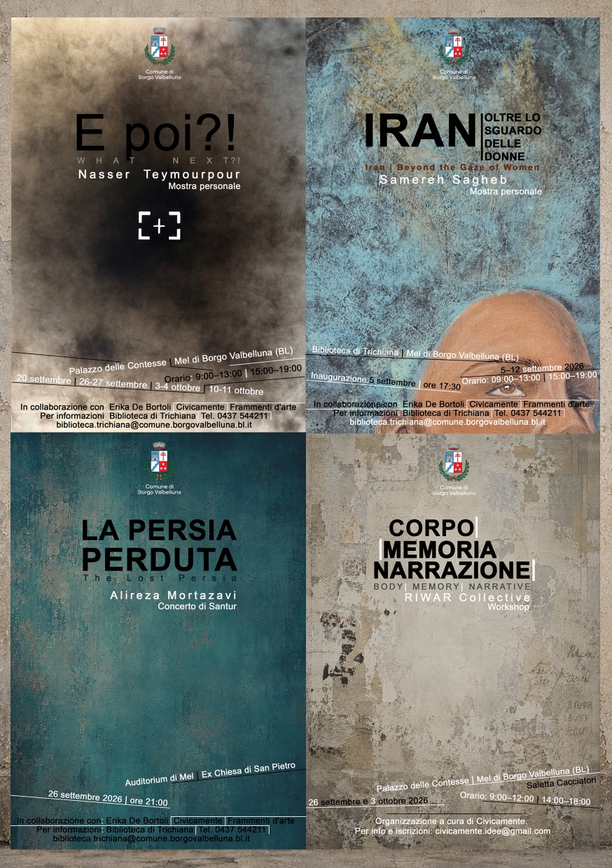 Venti di Levante - Rassegna di artisti iraniani