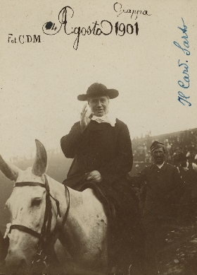 PEREGRINATIO CORPORIS, PIO X INIZIA IL SUO VIAGGIO DA TREVISO A RIESE