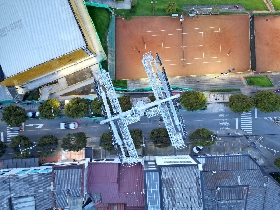 I PILONI DELLA FUNIVIA COLOMBIANA ZINCATI IN VENETO